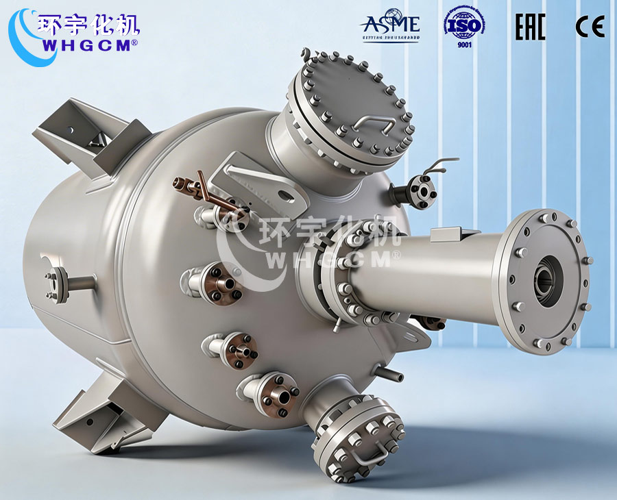 5000L防爆不銹鋼加氫工業(yè)反應釜
